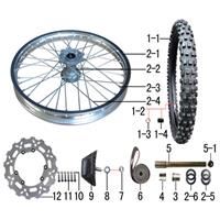 M2R M1 250cc Dirt Bike 80/100-21 Front Inner Tube