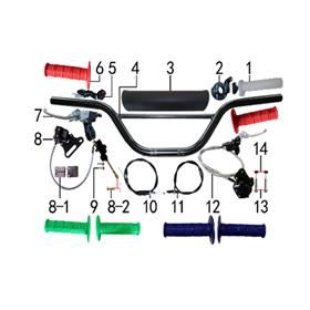 M2R KXF125 Pit Bike Rear Brake System