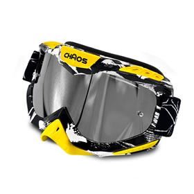 Chaos Adults MX Goggles Yellow