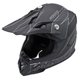 Chaos CX-1 Kids Motocross Crash Helmet Matt Black