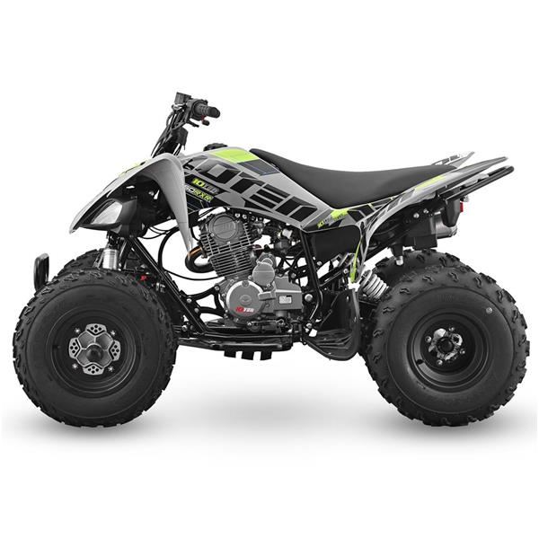 10Ten RXR 250 Grey/Green Adult Petrol Quad Bike