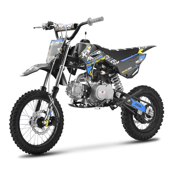 M2R Racing KX110F 110cc 14/12 76cm Blue Semi-Auto Pit Bike 2025 Model