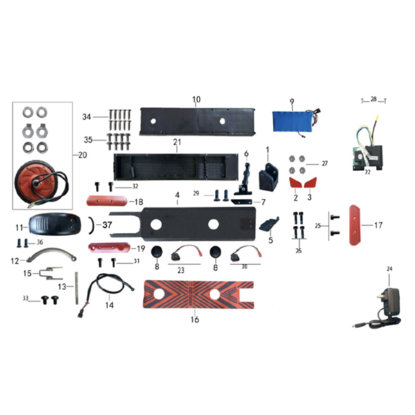 Gotrax H600 Electric Scooter Hub Motor Pink