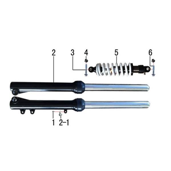 M2R KX110F Pit Bike Shock Absorber Lower Bolt