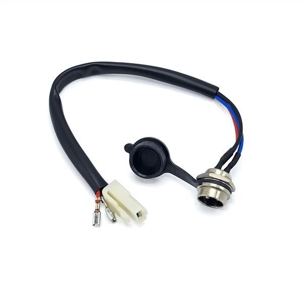 FunBikes MXR1500 Electric Dirt Bike Charging Port