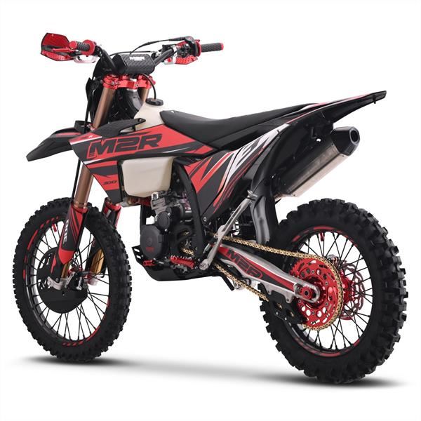 M2R RS-R 300 279cc 21/18 94cm Black/Red Motocross Dirt Bike