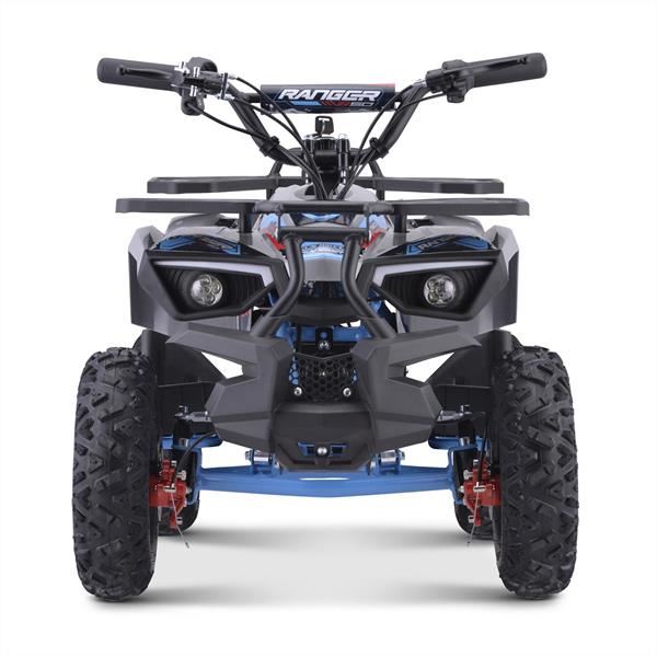 FunBikes Ranger 800w Blue Kids Electric Mini Quad Bike V2