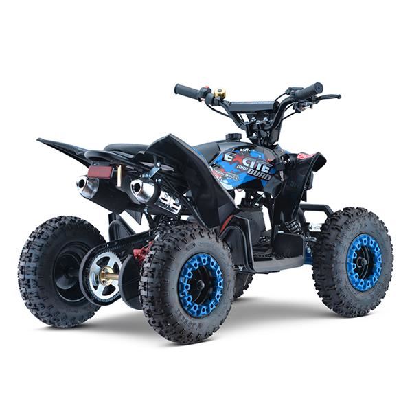 Excite 50cc Blue Kids 2023 Premium Mini Quad Bike