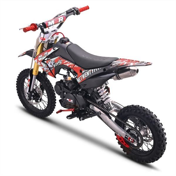 M2R Racing KXF125 120cc 14/12 76cm Black Red Pit Bike