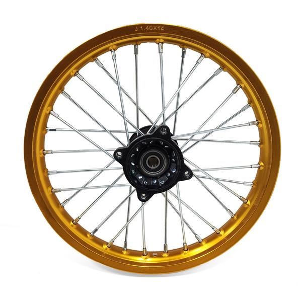 Pit Bike 14 Gold Front Wheel Rim