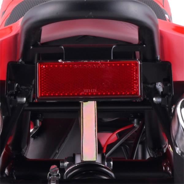 FunBikes Toxic 50cc Red Kids Mini Petrol Quad Bike