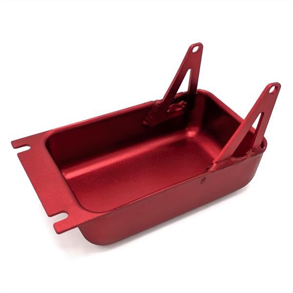 Pit Bike Oil Catch Tray Red
