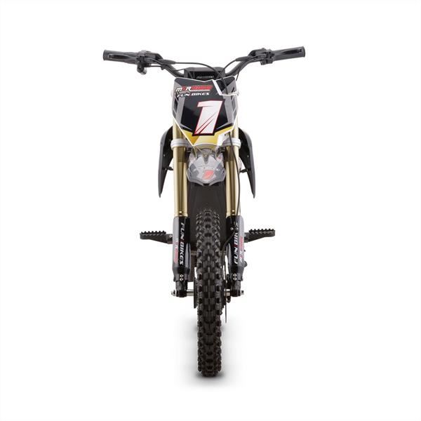 FunBikes MXR 1600w 48v Lithium Electric Motorbike 14/12 68cm Grey Kids Dirt Bike