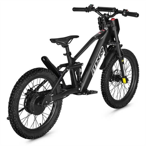 FunBikes MXR Freestyle 20 750w 36v Li 20/20 Black Electric MX Bike