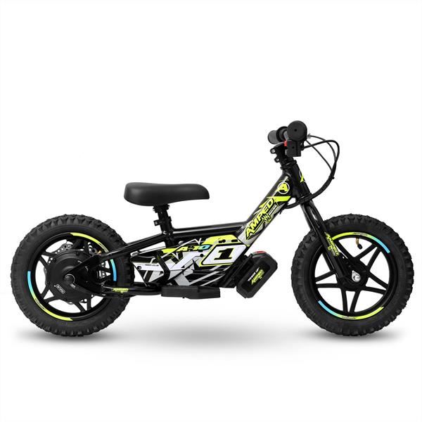 Amped A10 150w 18v 5.2ah Li Black Kids Electric Balance Bike
