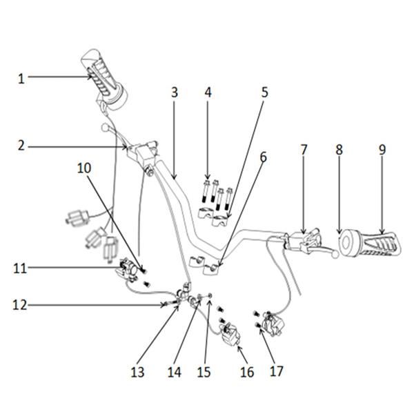 FunBikes T-Max Electric Quad Bike Throttle Kit