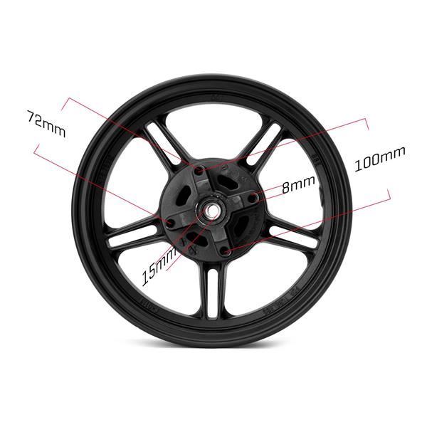 Pit Bike Supermoto 12 Black Mag Wheels KSR Style