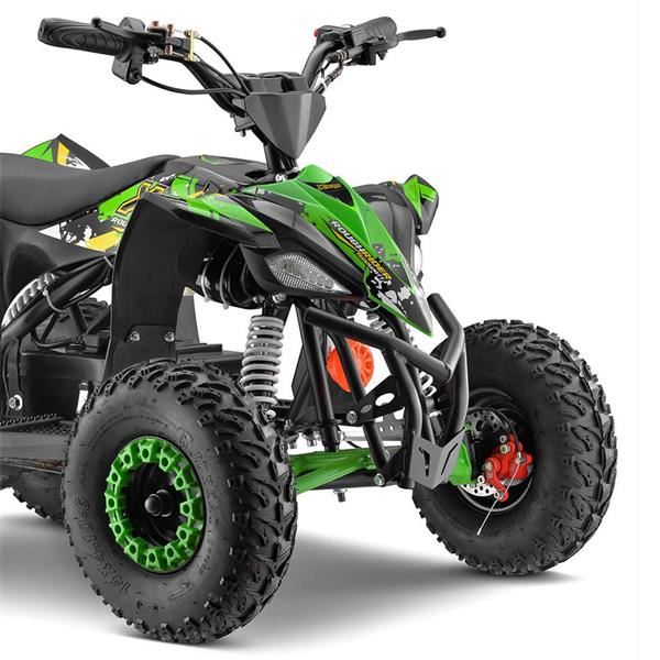 FunBikes X-Max Roughrider 1500w Lithium Electric Green Junior Quad Bike