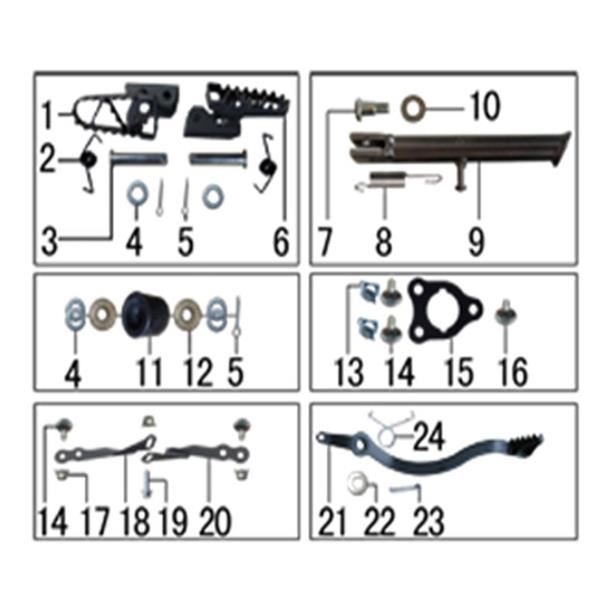 M2R 90R Ignition Barrel Bracket