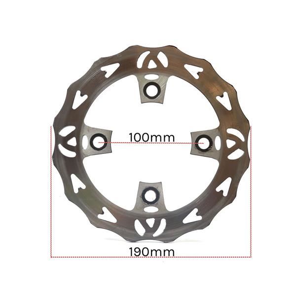 M2R KXF125 Pit Bike Wavey Brake Disc 190mm