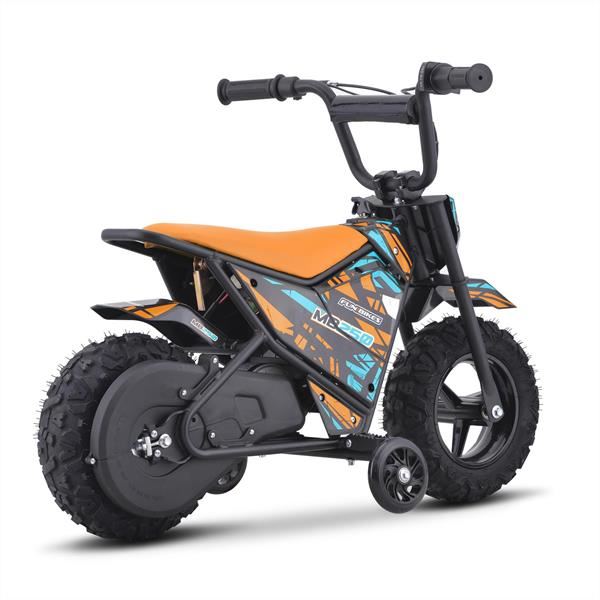 FunBikes MB250 43cm Motorbike 250w Orange Electric Kids Monkey Bike
