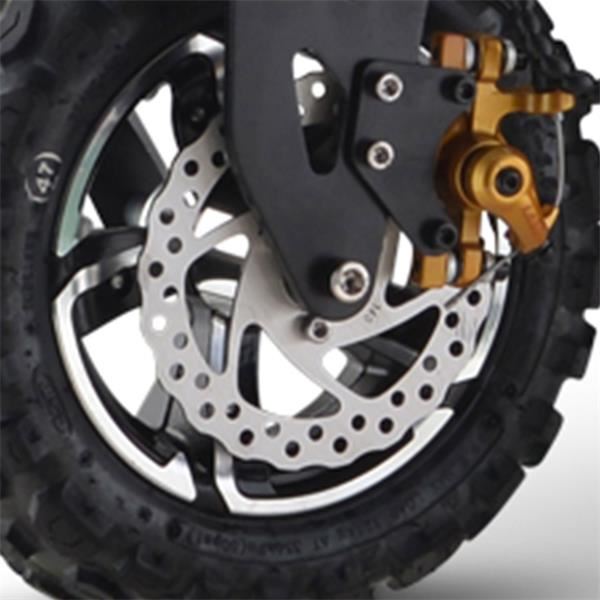 Chaos GT1600 Sport 48v Lithium Hub Drive Off Road Black Adult Electric Scooter