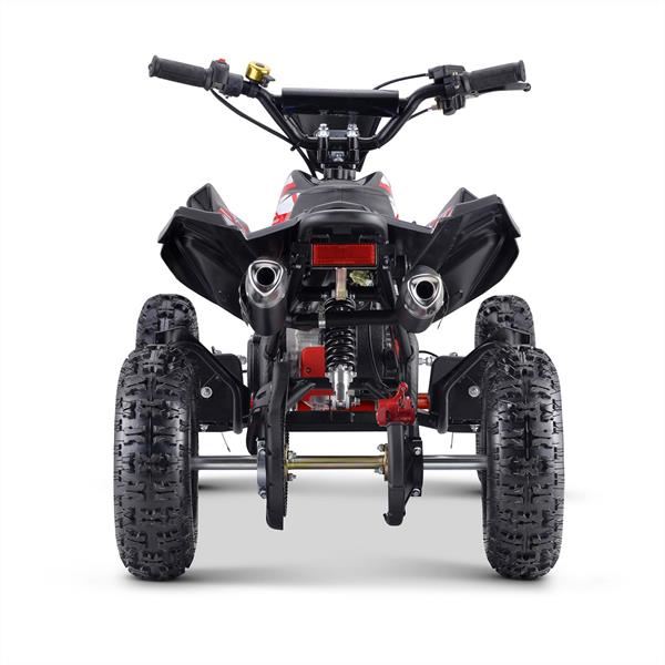 FunBikes Toxic 50cc Red Kids Petrol Mini Quad Bike
