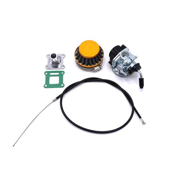 Mini Moto, Motard, Dirt Bike Carburetor Upgrade Kit Gold - 15mm