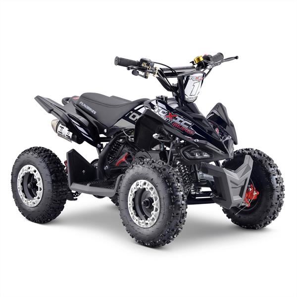 FunBikes Toxic 50cc White Kids Petrol Mini Quad Bike