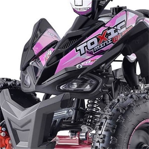 FunBikes Toxic 50cc Pink Kids Petrol Mini Quad Bike
