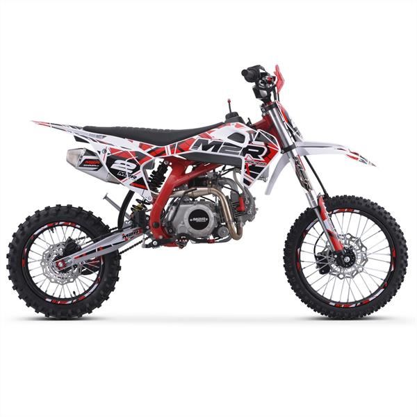 M2R RS-R 140 17/14 140cc 86cm Black/Grey Dirt Bike