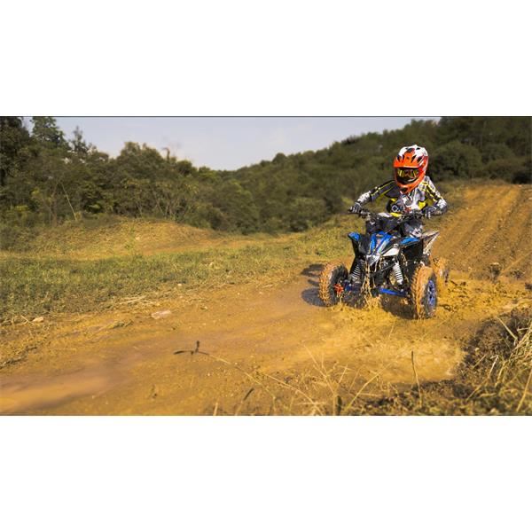 FunBikes X-Max Roughrider 110cc Blue Junior Petrol Quad Bike