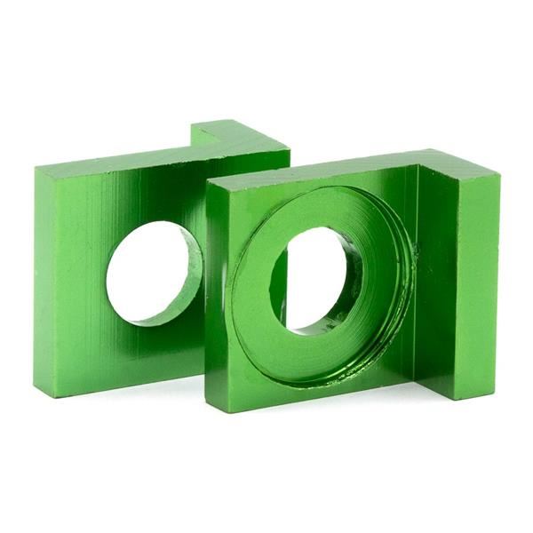KXF125 CRF50 Green Chain Adjusters 15mm