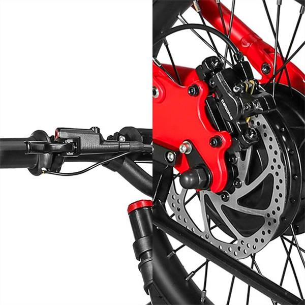FunBikes MXR Freestyle 18 500w 36v Li 18/18 Red Electric MX Bike