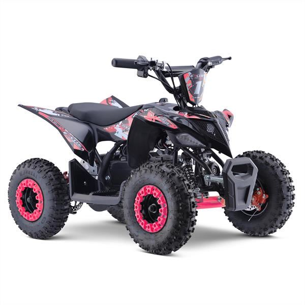 Excite 1000w Pink Kids 2023 Premium Electric Mini Quad Bike
