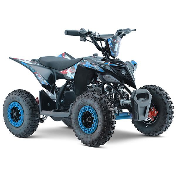 Excite 1000w Blue Kids 2023 Premium Electric Mini Quad Bike 