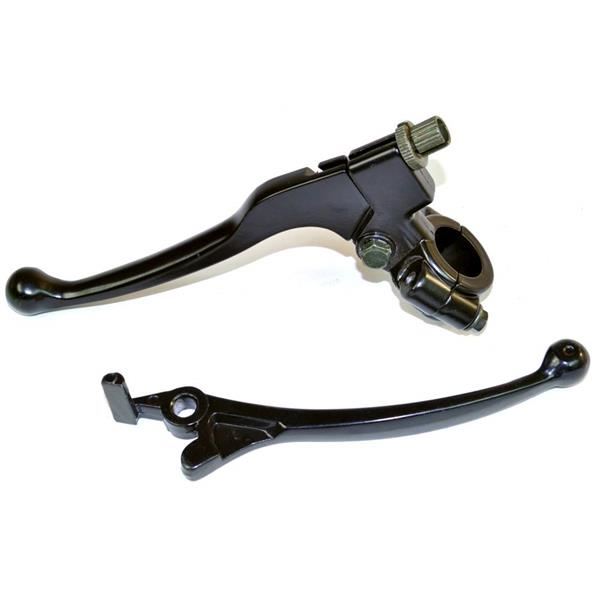 Pit Bike Clutch & Brake Lever Set Black