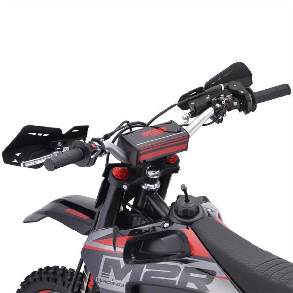 M2R RS-R 140 140cc 17/14 86cm Black/Grey Dirt Bike