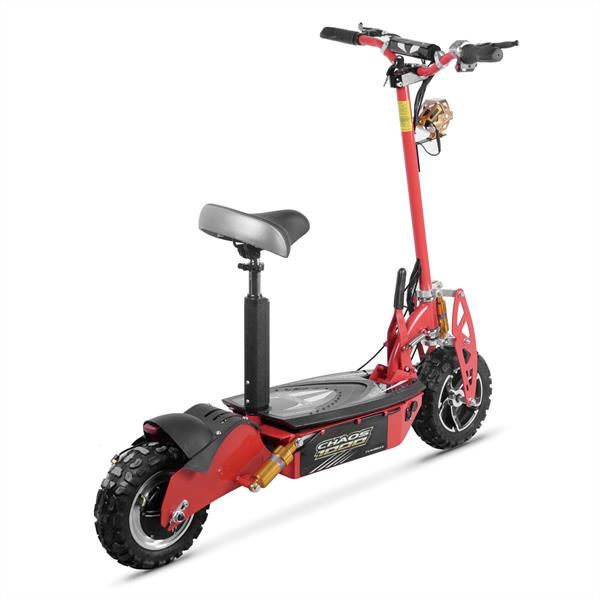 Chaos 1000w 48v SLA Hub Drive Red Off Road Electric Scooter