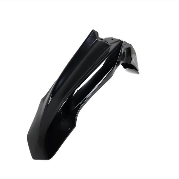 10Ten 250RX Dirt Bike Front Mudguard Black