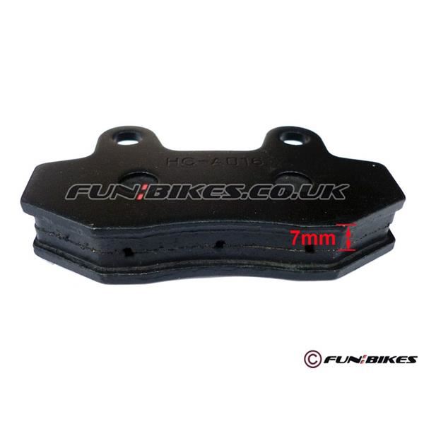 Pit Bike Twin Pot Front Brake Pads