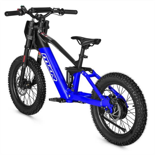 FunBikes MXR Freestyle 18 350w 36v Li 18/18 Blue Electric MX Bike