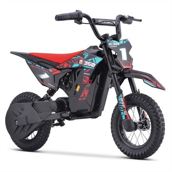 FunBikes MX350 Red Electric Kids Dirt Bike