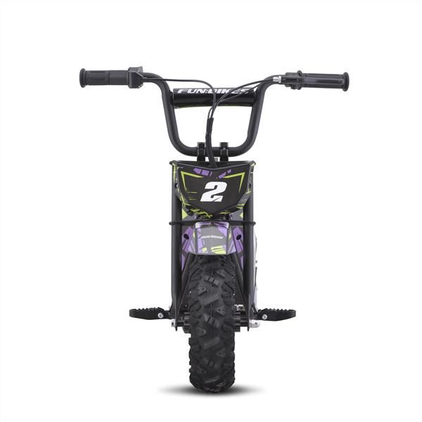 FunBikes MB250 43cm Motorbike 250w Green Electric Kids Monkey Bike