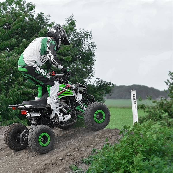 FunBikes Xtrax Sport 125cc Petrol Green Junior Quad Bike