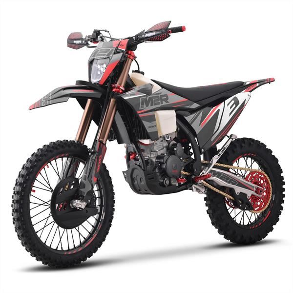 M2R RS-R 300 279cc 21/18 94cm Black/Grey Motocross Dirt Bike