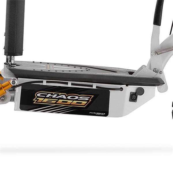 Chaos 48v 1600w Hub Drive Off Road White Adult Electric Scooter