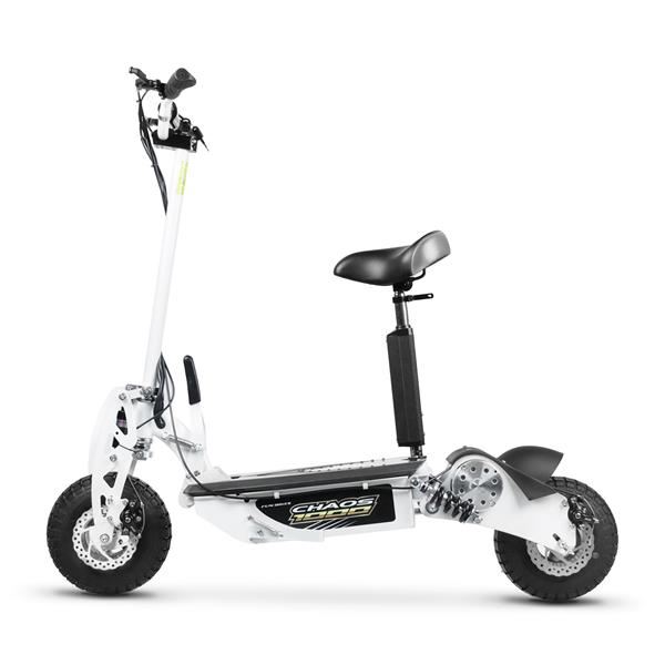 Chaos 1000w 48v SLA Electric Scooter White [IP54]