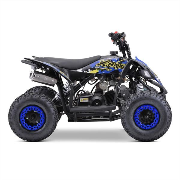 FunBikes X-Max Roughrider 110cc Petrol Blue Junior Quad Bike