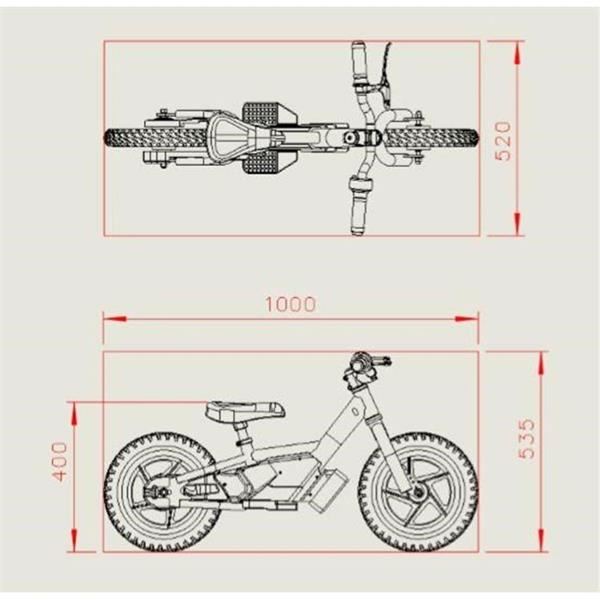 Kids Electric Balance Bike 